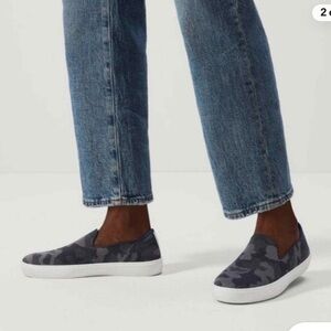 Rothy's The Sneaker Gray Camo 8